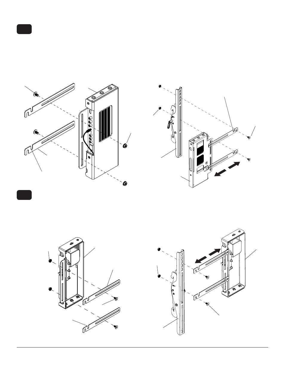 Da c, Ci a d | Peerless-AV HDS-IWK-200 - Installation User Manual | Page 13 / 24