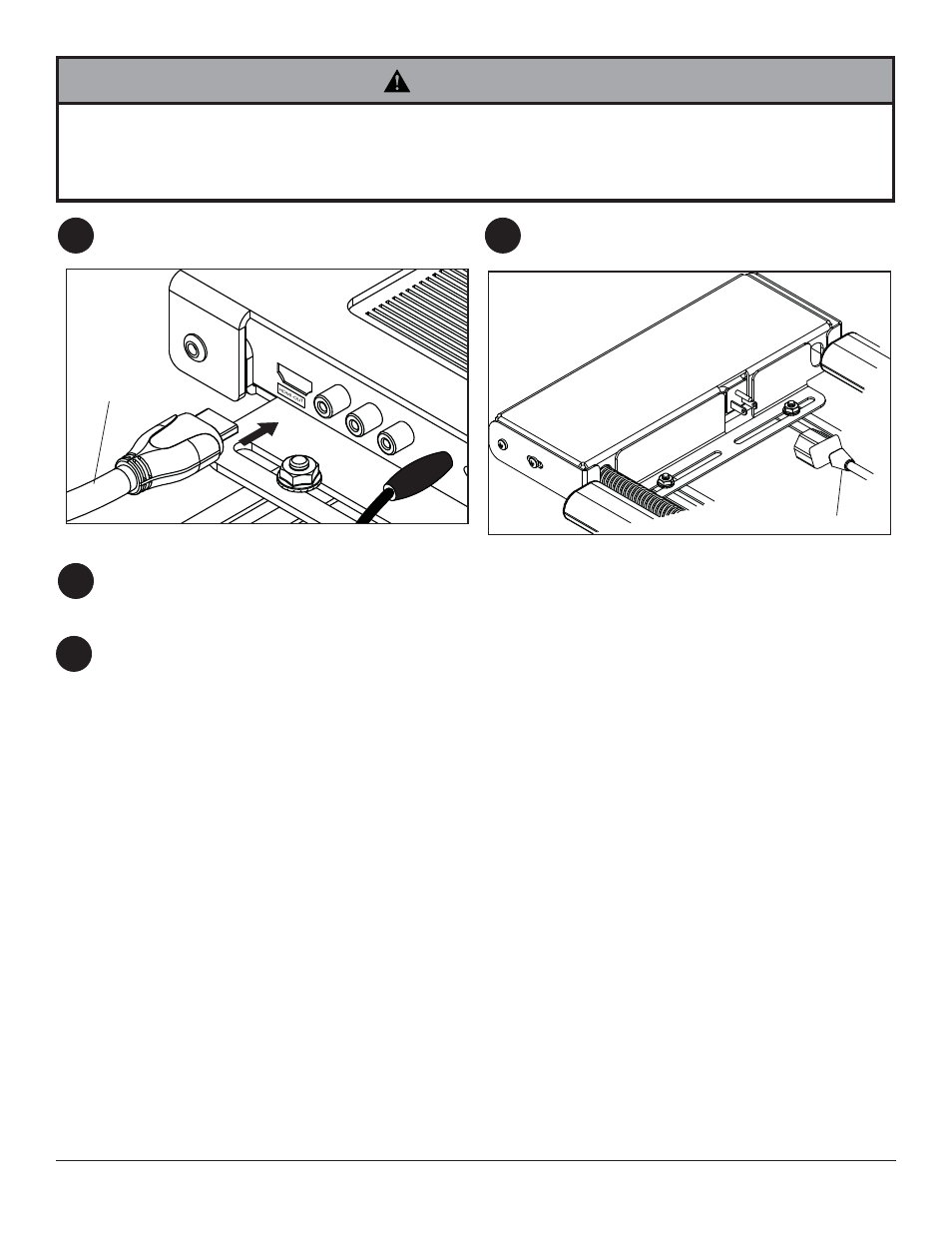 Warning | Peerless-AV HDS-IWK-200 - Installation User Manual | Page 23 / 24