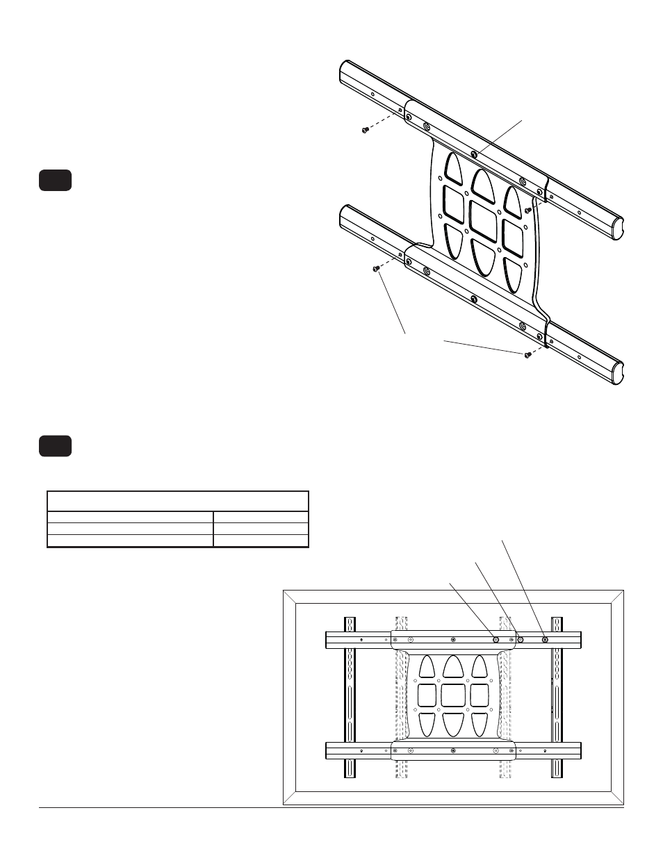 Installation to universal adapter bracket | Peerless-AV HDS-IWK-200 - Installation User Manual | Page 5 / 24