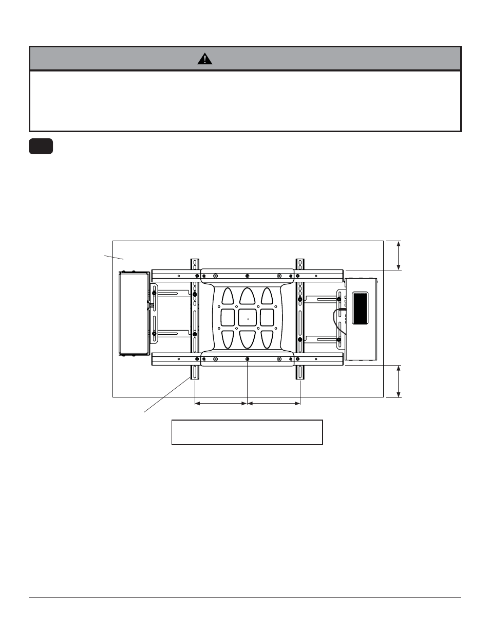 Warning, Yx x installing adapter brackets to display 1-5 | Peerless-AV HDS-IWK-200 - Installation User Manual | Page 7 / 24