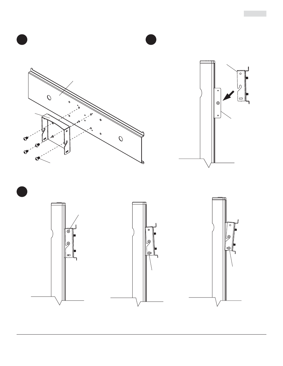 Fb t b a | Peerless-AV SGLS01 - Installation User Manual | Page 29 / 35