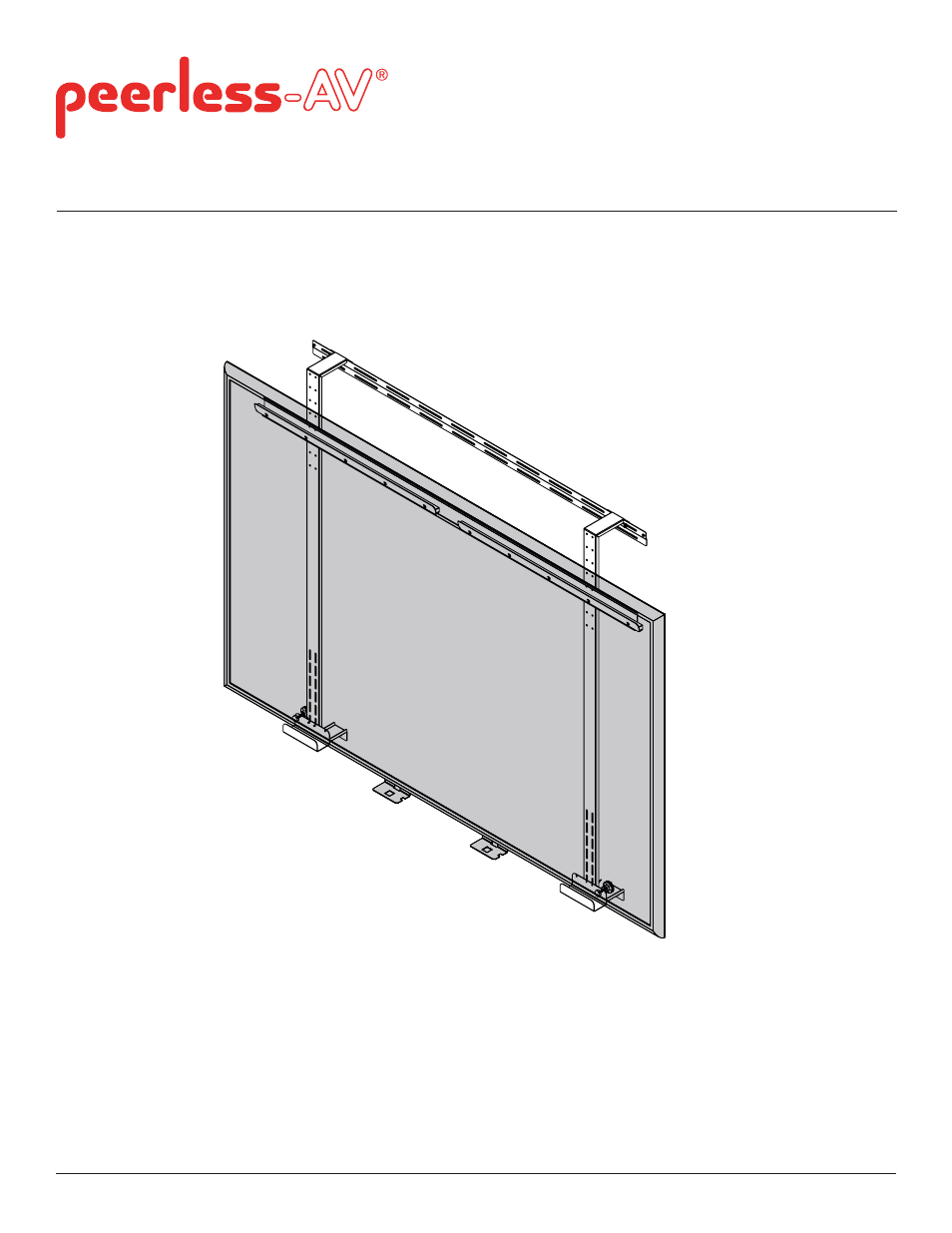 Peerless-AV IWB600-WB - Installation User Manual | 7 pages