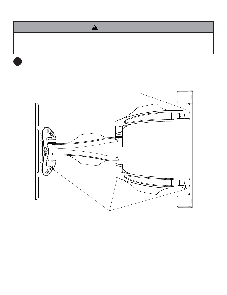 Warning, Arm tension adjustment | Peerless-AV SA771P - Installation User Manual | Page 10 / 32