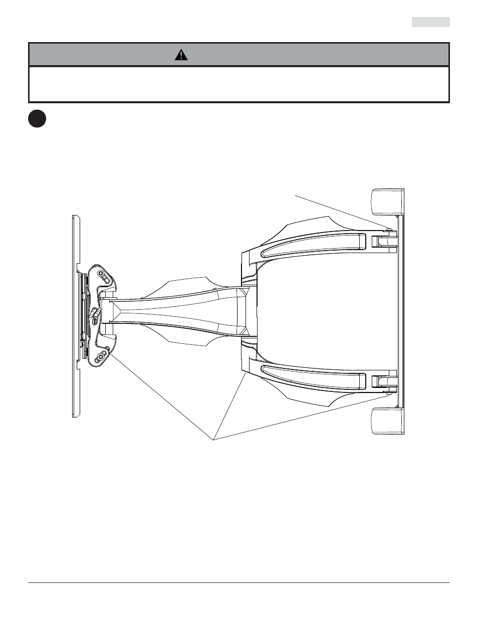 Advertencia, 9ajuste tensor del brazo | Peerless-AV SA771P - Installation User Manual | Page 20 / 32