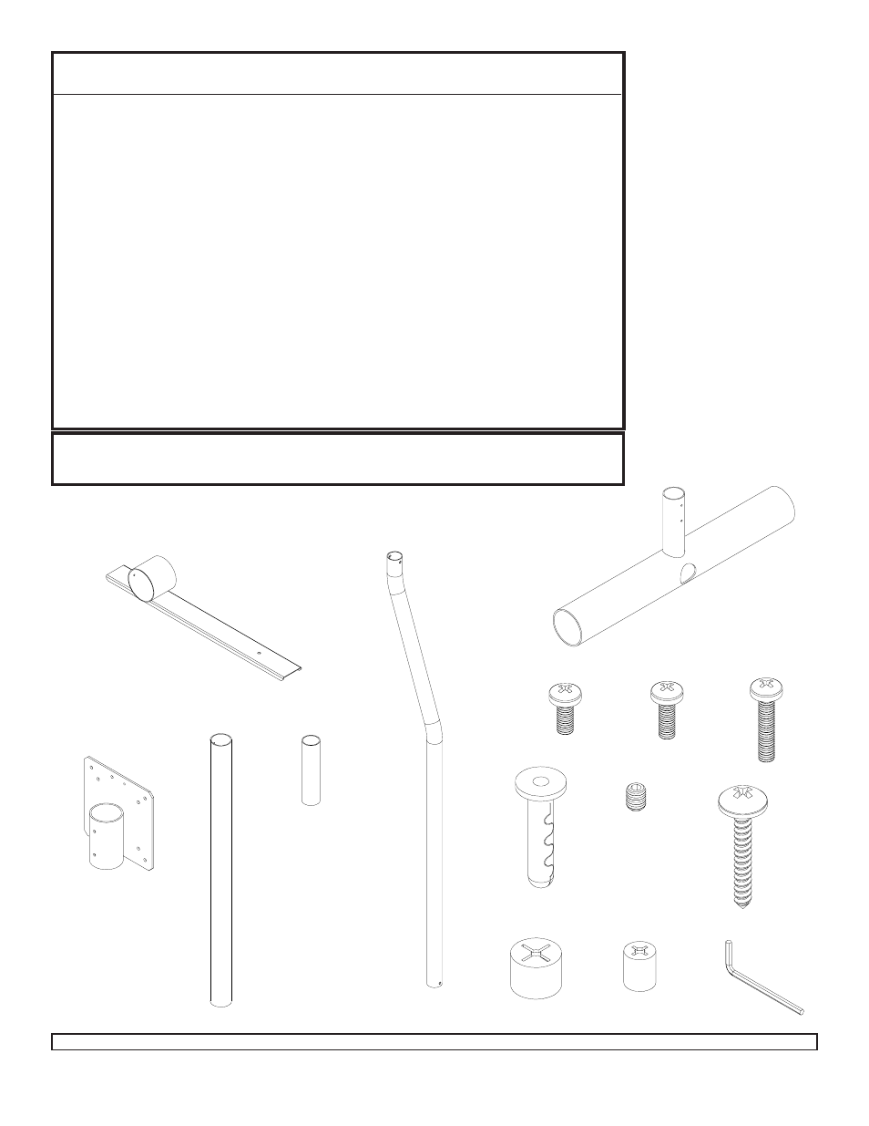 Parts list | Peerless-AV LCFS-100S - Installation User Manual | Page 2 / 6