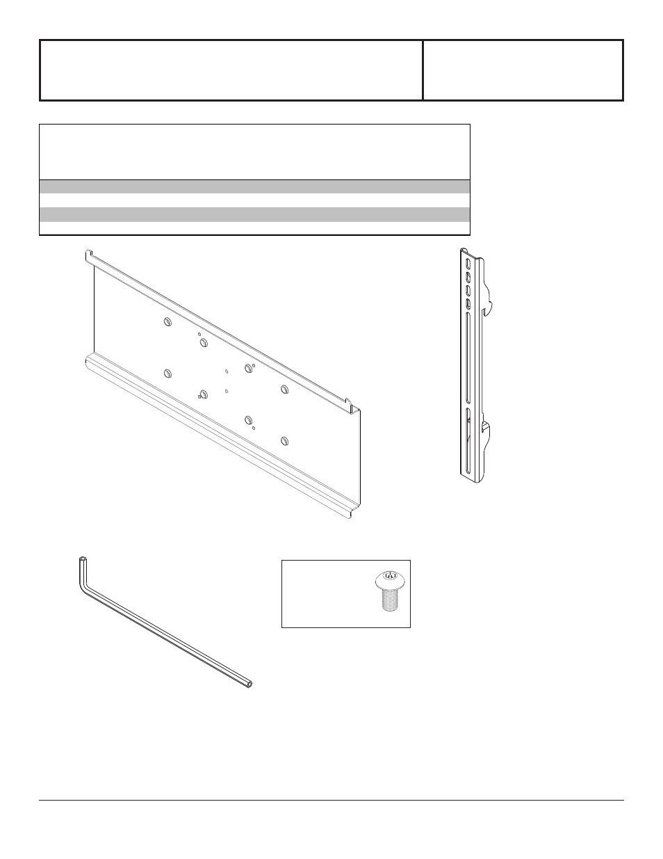 Peerless-AV PLP-UNM-S - Installation User Manual | 5 pages