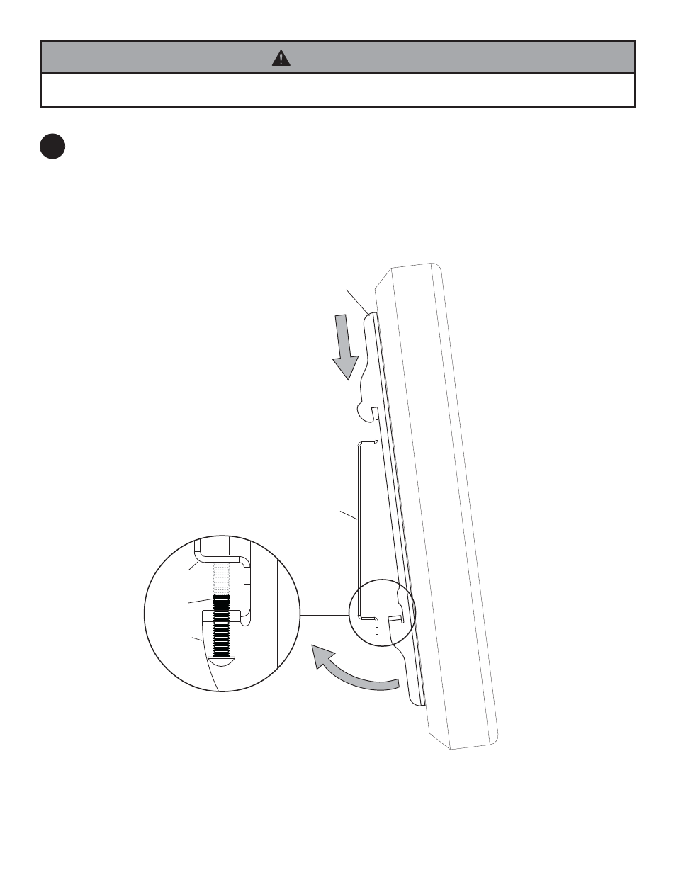 Warning, Aa bb | Peerless-AV PLP-UNM-S - Installation User Manual | Page 5 / 5