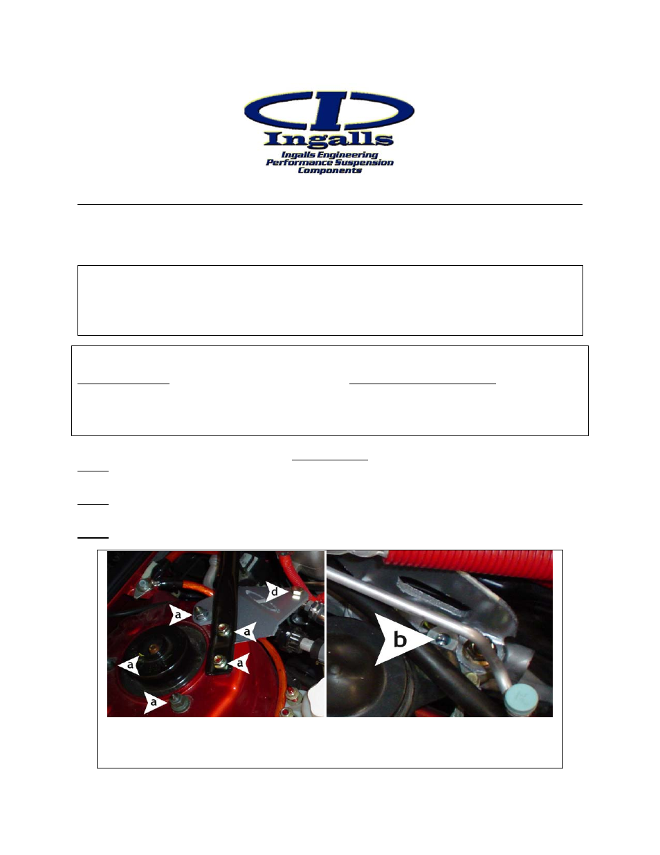 Ingalls 93037 User Manual | 3 pages