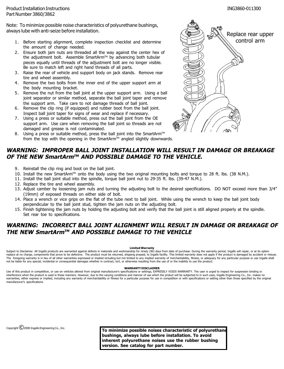 Ingalls 38600-38620 User Manual | 1 page