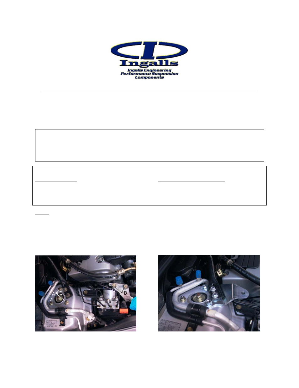 Ingalls 93041 User Manual | 3 pages