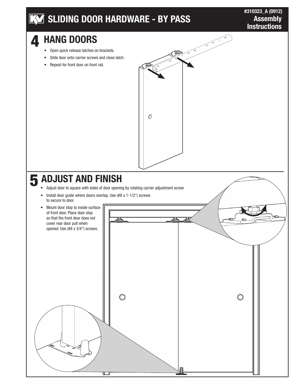 Knape&Vogt BYP-75S Series User Manual | Page 3 / 4