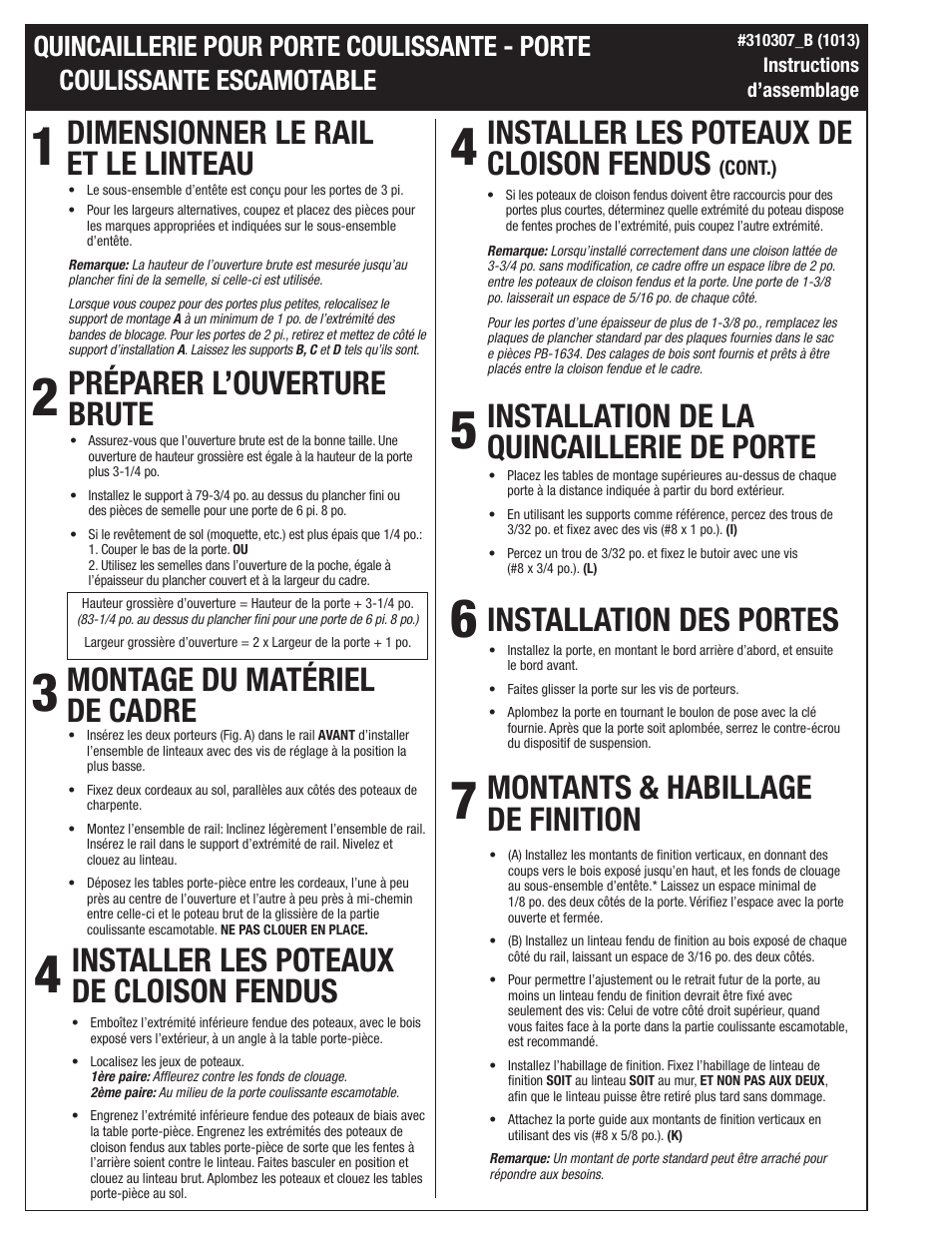Knape&Vogt PKF-75S Series User Manual | Page 5 / 6
