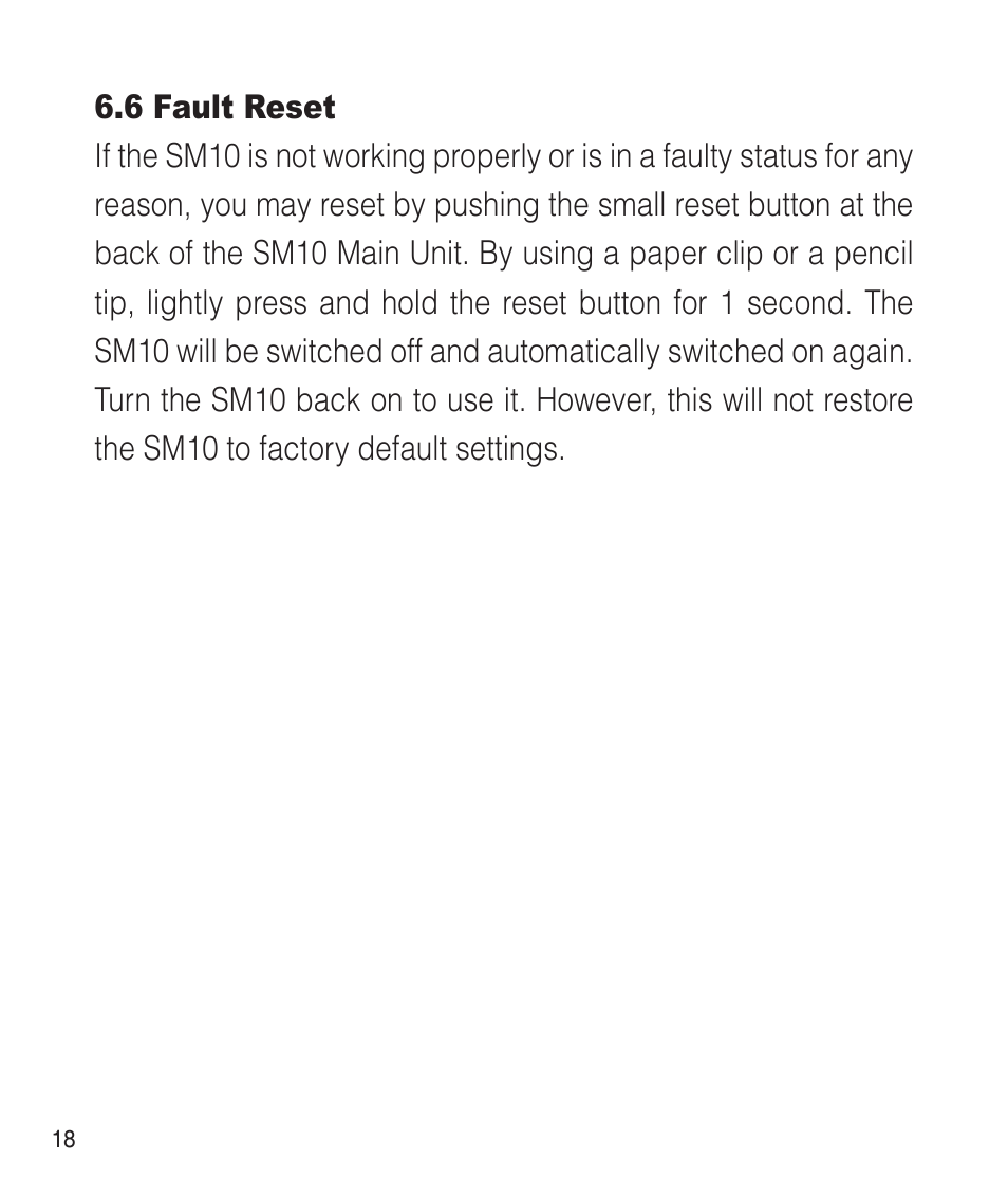 Sena Bluetooth SM10 v1.1 User's Guide User Manual | Page 18 / 36