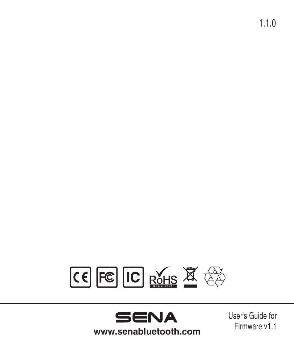 Sena Bluetooth SM10 v1.1 User's Guide User Manual | Page 36 / 36