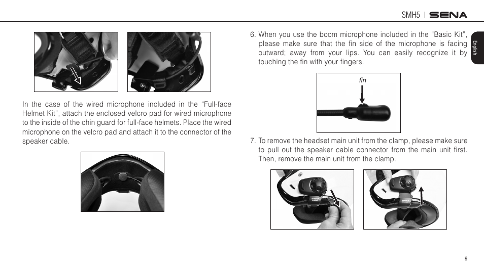 Sena Bluetooth SMH5 v1.3 User's Guide User Manual | Page 8 / 34