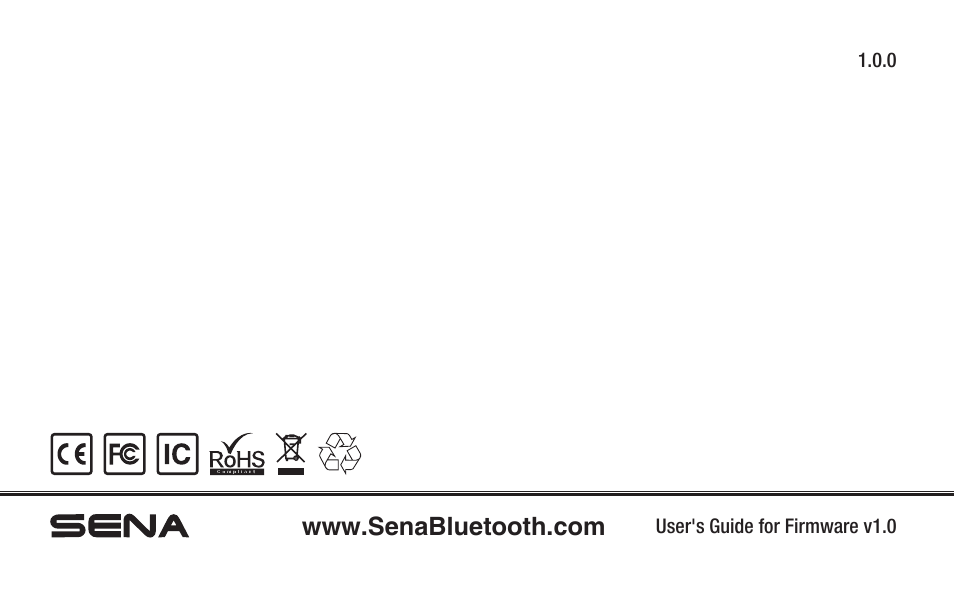 Sena Bluetooth Bluetooth Audio Pack v1.0 User's Guide User Manual | Page 28 / 28