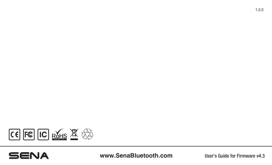Sena Bluetooth SMH10R v4.3 User's Guide User Manual | Page 51 / 51