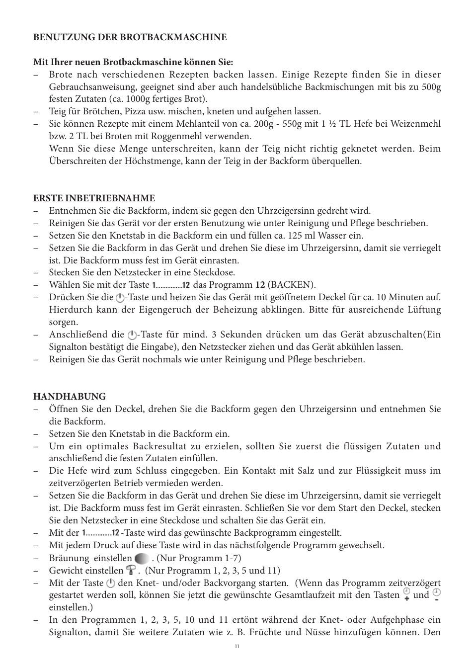 SEVERIN BM 3990 User Manual | Page 11 / 180