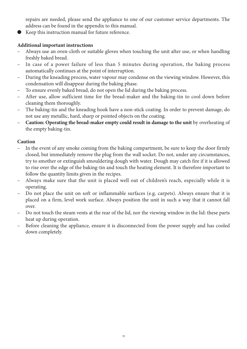 SEVERIN BM 3990 User Manual | Page 19 / 180