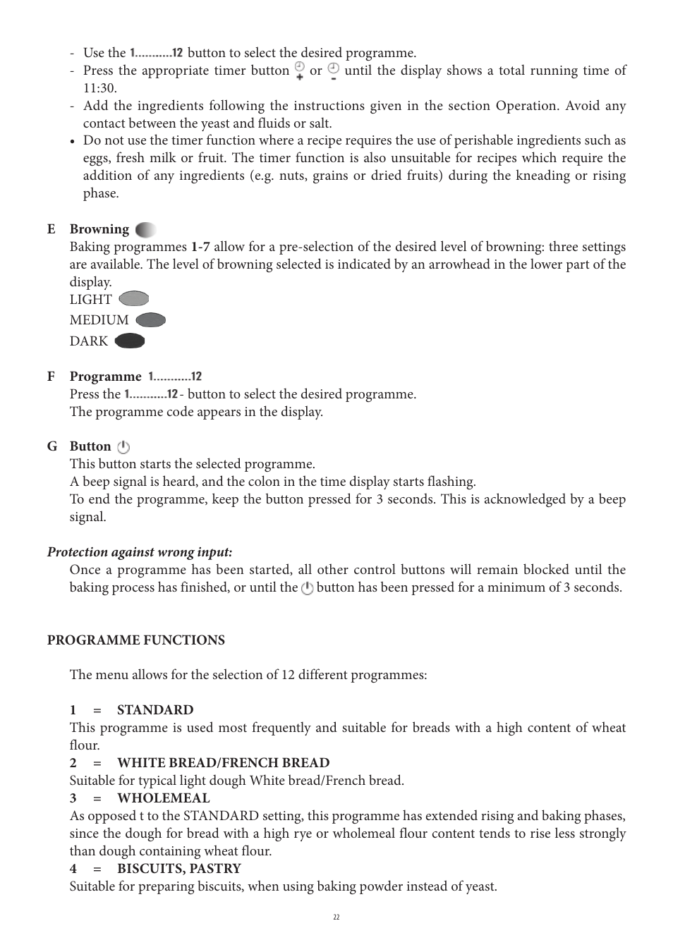 SEVERIN BM 3990 User Manual | Page 22 / 180