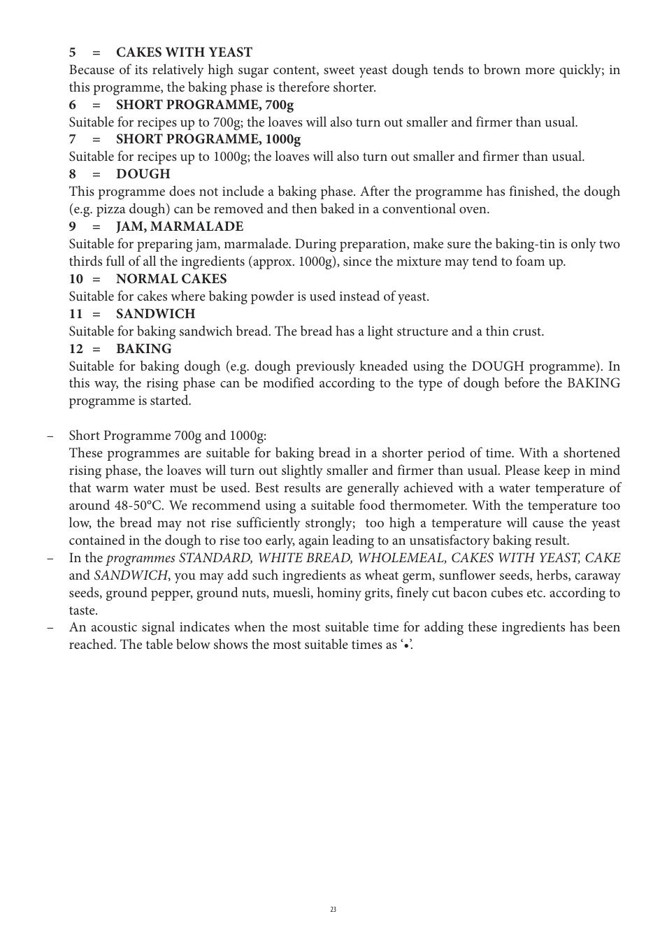 SEVERIN BM 3990 User Manual | Page 23 / 180