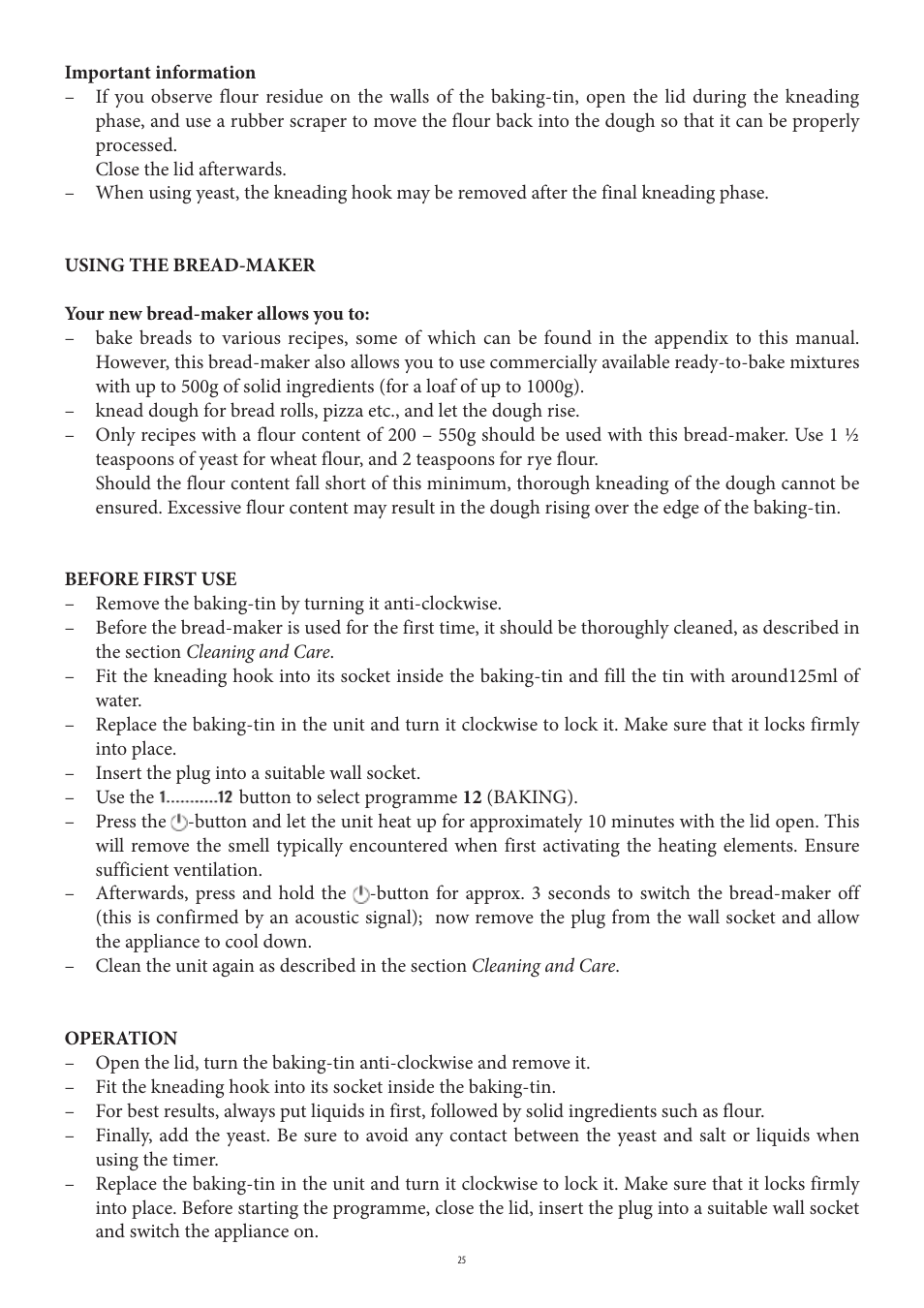 SEVERIN BM 3990 User Manual | Page 25 / 180