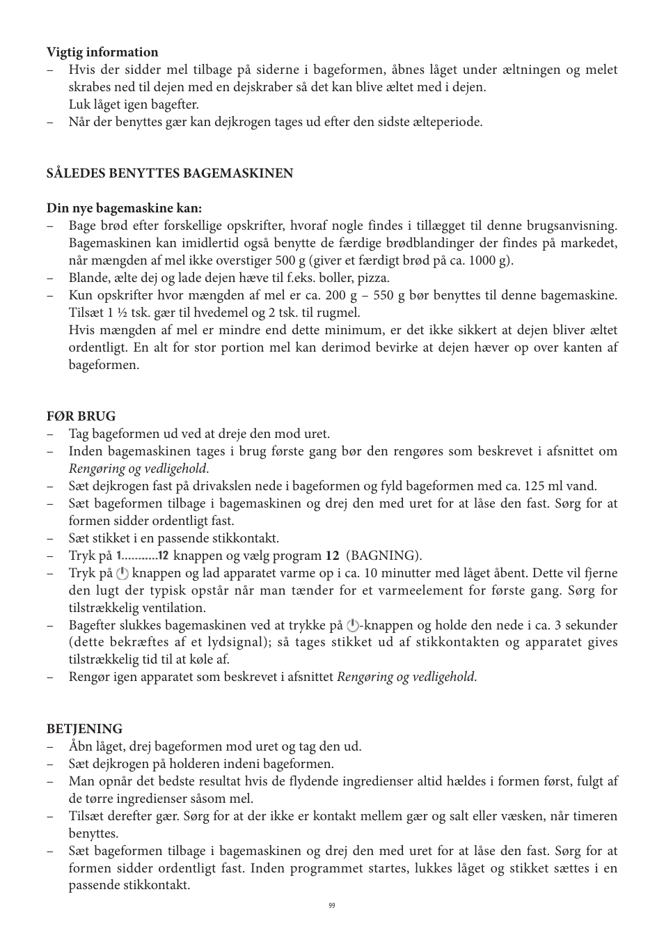 SEVERIN BM 3990 User Manual | Page 99 / 180