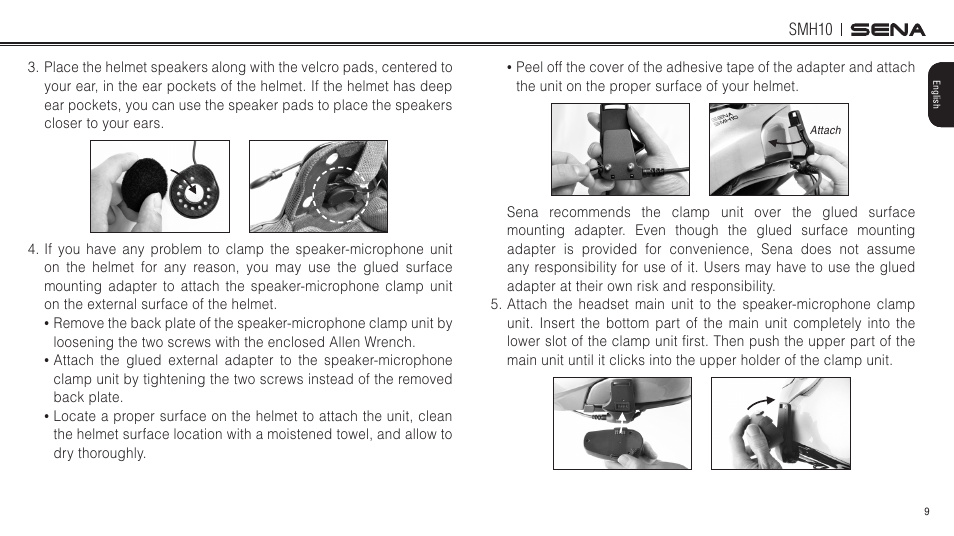 Sena Bluetooth SMH10 v5.0 User's Guide User Manual | Page 8 / 55