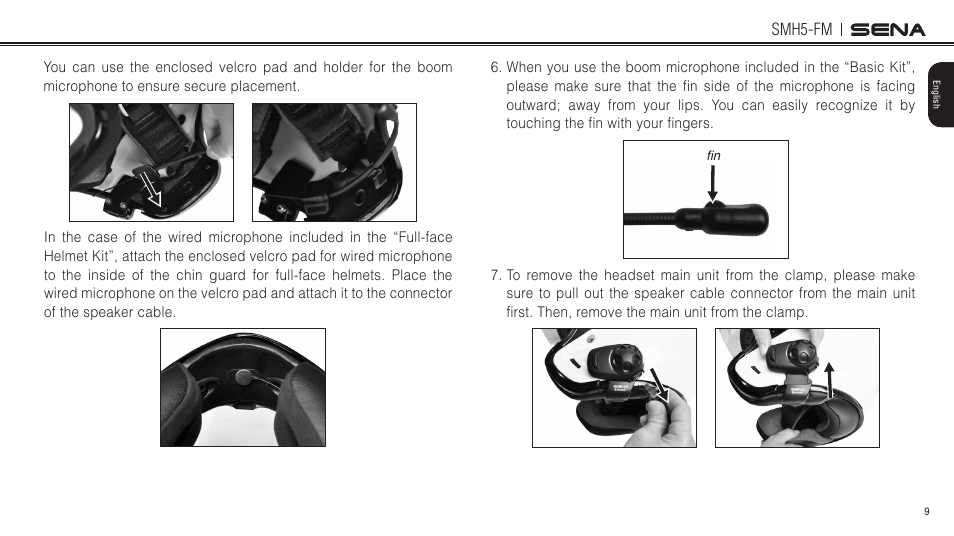 Smh5-fm | Sena Bluetooth SMH5-FM v1.3 User's Guide User Manual | Page 8 / 37