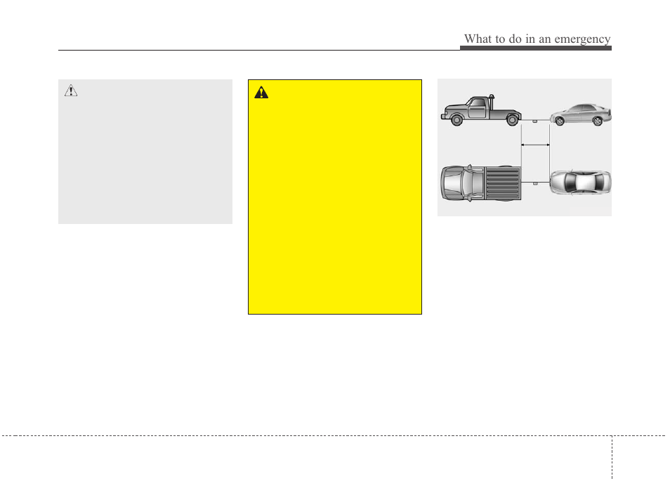 What to do in an emergency | KIA Forte_Forte5_Forte Koup 2011 User Manual | Page 274 / 342