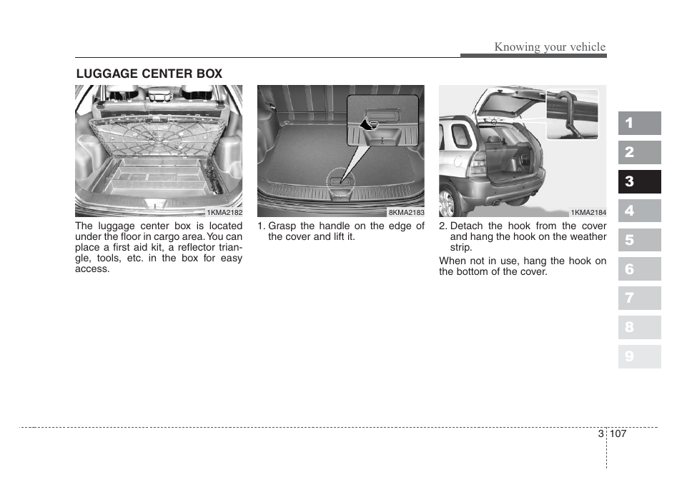 KIA Sportage 2008 User Manual | Page 116 / 350