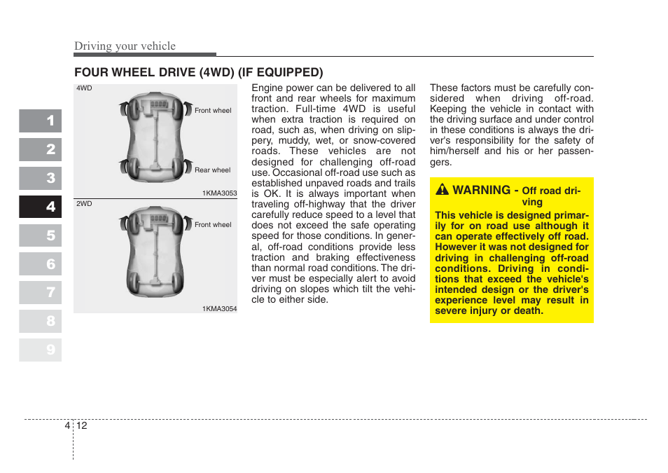 KIA Sportage 2008 User Manual | Page 130 / 350