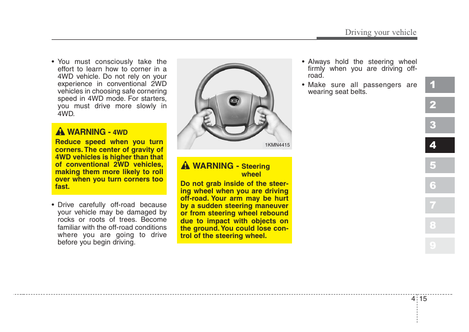 KIA Sportage 2008 User Manual | Page 133 / 350