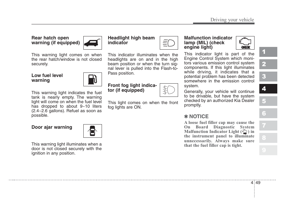 KIA Sportage 2008 User Manual | Page 167 / 350