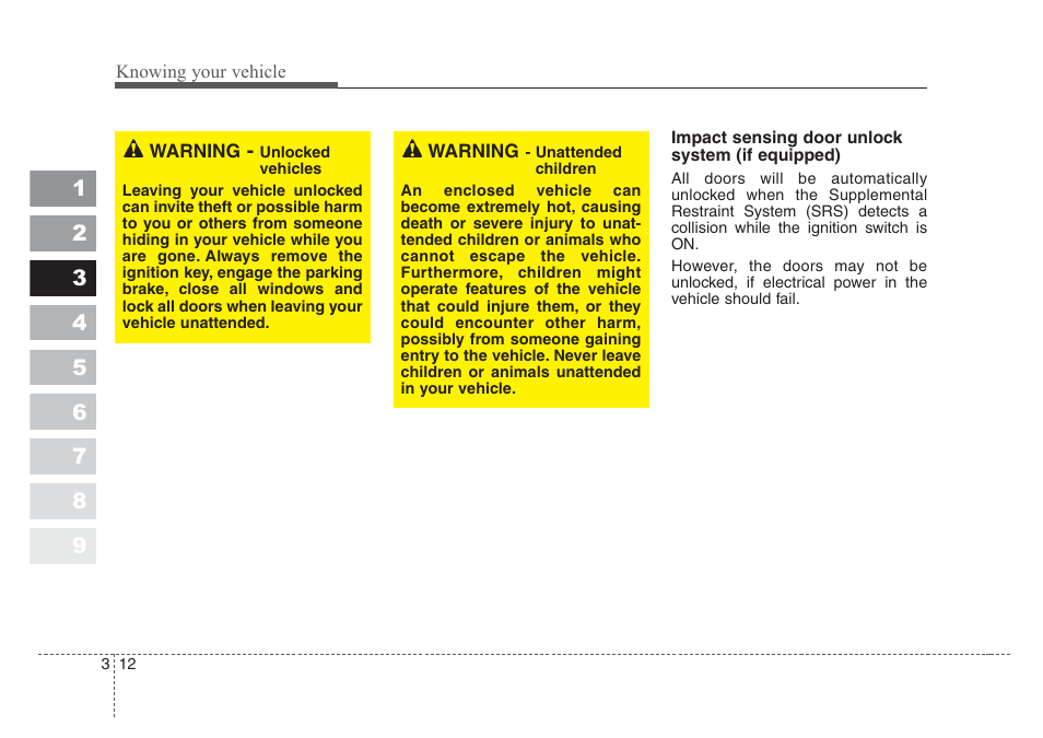 KIA Sportage 2008 User Manual | Page 21 / 350