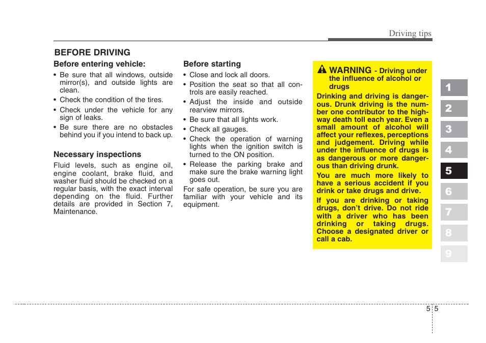 KIA Sportage 2008 User Manual | Page 215 / 350