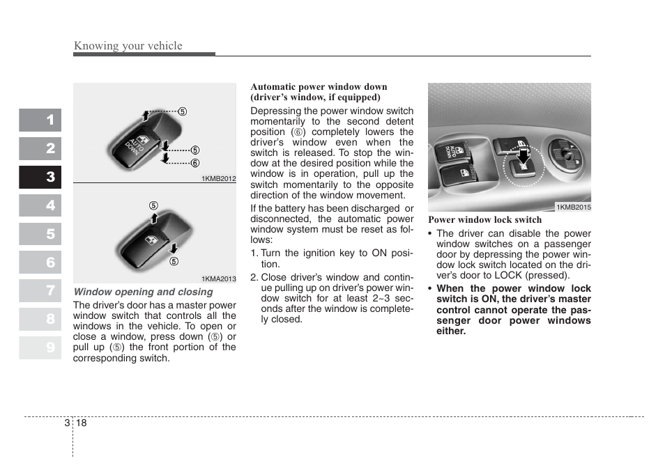 KIA Sportage 2008 User Manual | Page 27 / 350