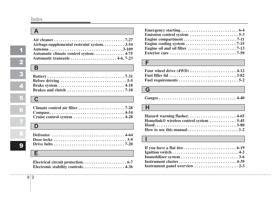 KIA Sportage 2008 User Manual | Page 348 / 350