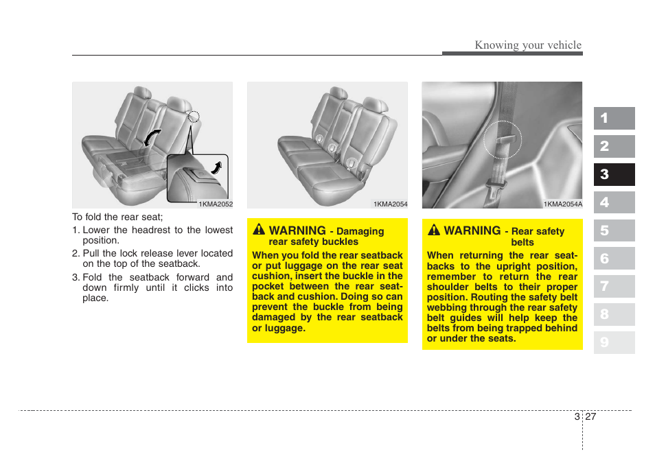 KIA Sportage 2008 User Manual | Page 36 / 350