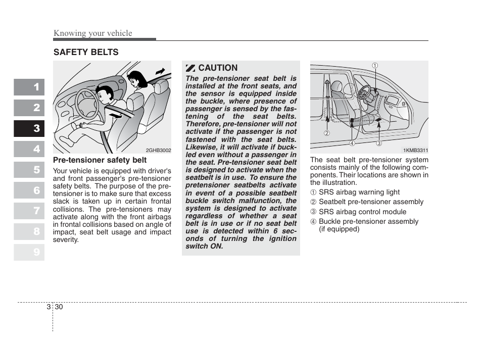 KIA Sportage 2008 User Manual | Page 39 / 350