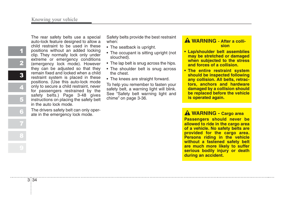 KIA Sportage 2008 User Manual | Page 43 / 350