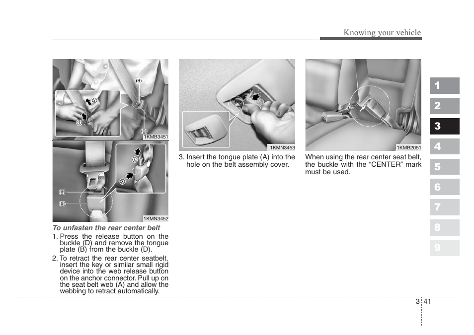 KIA Sportage 2008 User Manual | Page 50 / 350