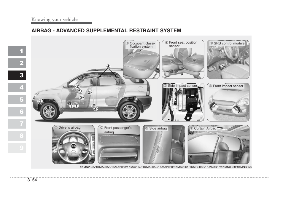 KIA Sportage 2008 User Manual | Page 63 / 350