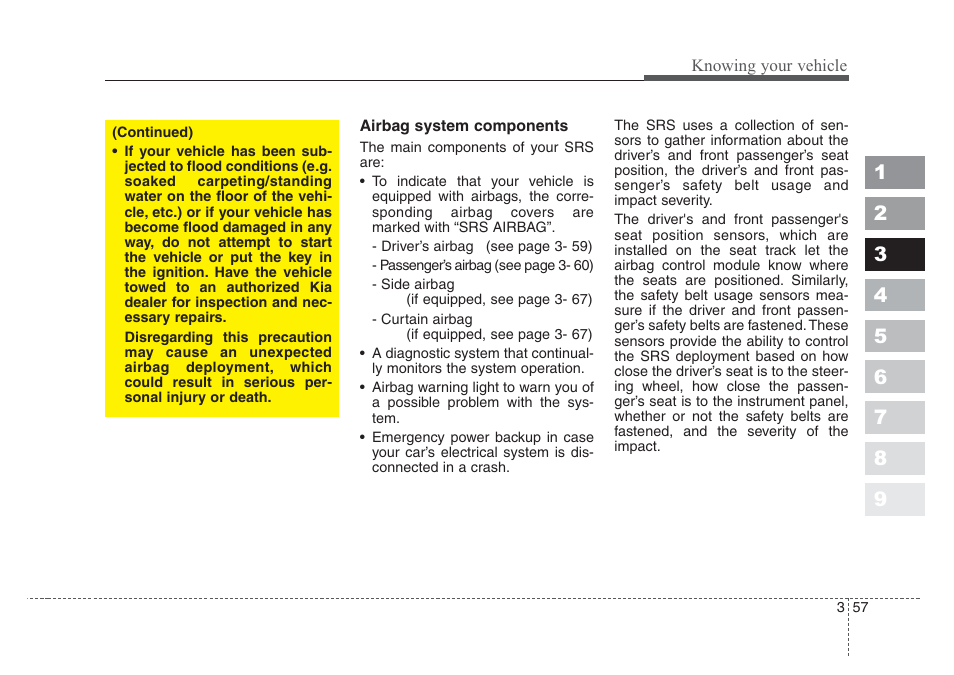 KIA Sportage 2008 User Manual | Page 66 / 350