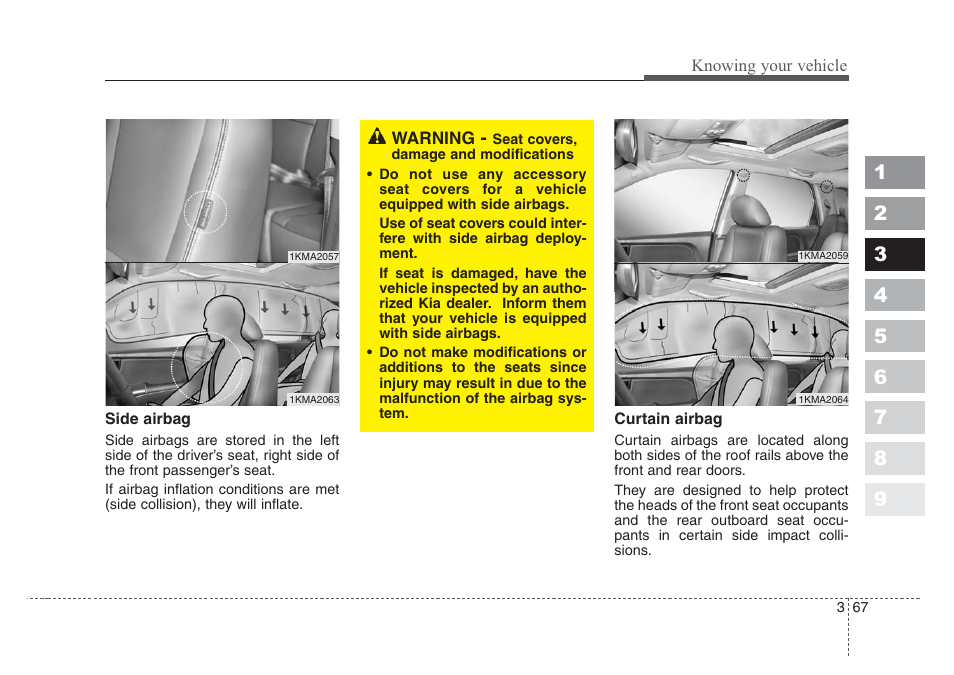 KIA Sportage 2008 User Manual | Page 76 / 350