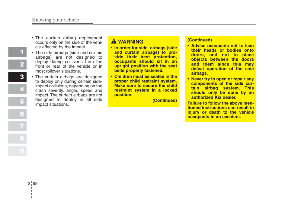 KIA Sportage 2008 User Manual | Page 77 / 350