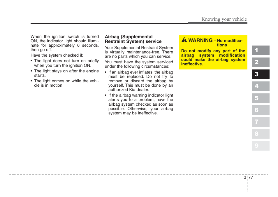 KIA Sportage 2008 User Manual | Page 86 / 350