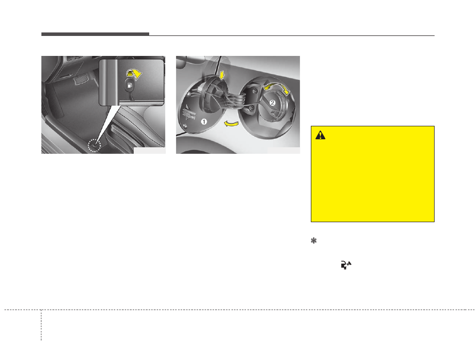 Features of your vehicle | KIA Rio_Rio5_Rio 5-Door 2013 User Manual | Page 103 / 385