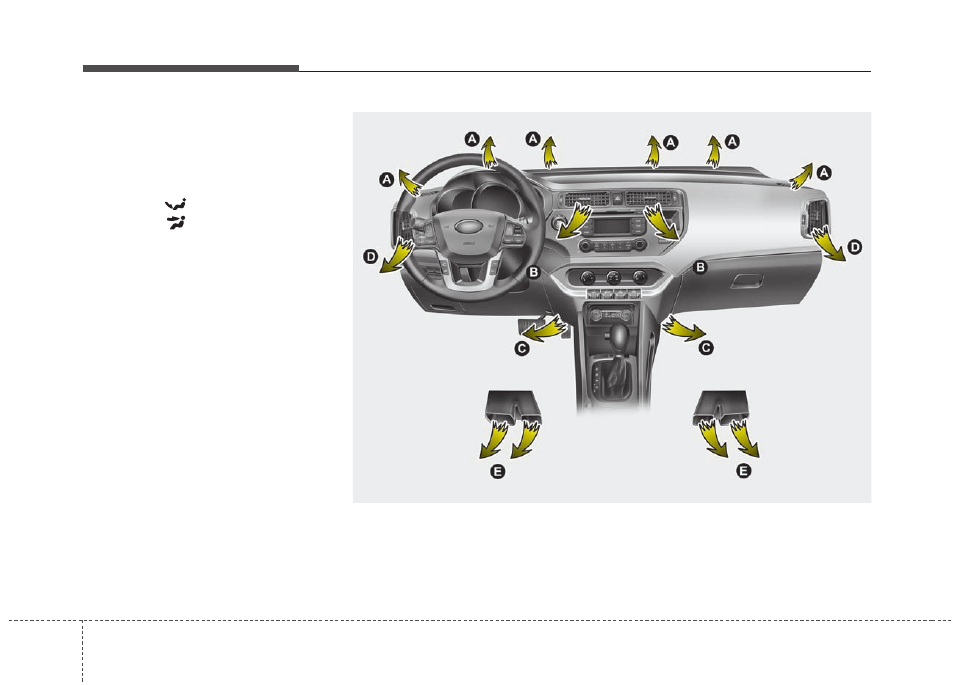 Features of your vehicle | KIA Rio_Rio5_Rio 5-Door 2013 User Manual | Page 157 / 385