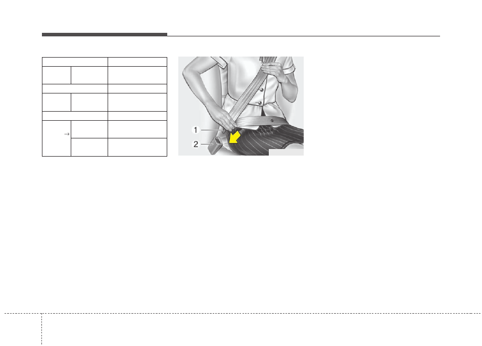 Safety features of your vehicle | KIA Rio_Rio5_Rio 5-Door 2013 User Manual | Page 36 / 385